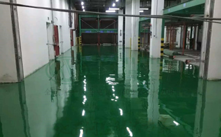 11月西固西固环氧地坪施工高峰来袭，梦得来化工多项目同步推进保交付